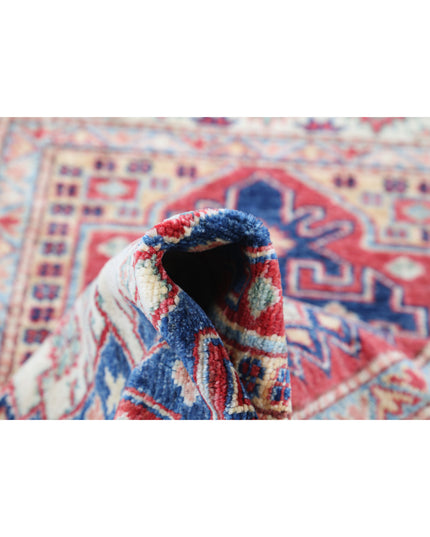 Kazak 2' 8" X 4' 0" Hand Knotted Wool Rug 2' 8" X 4' 0" (81 X 122) / Red / Wool
