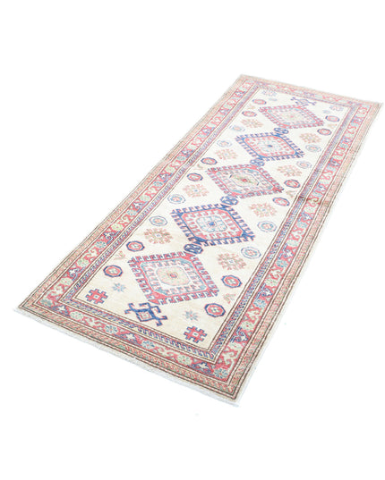 Kazak 2' 7" X 6' 2" Hand Knotted Wool Rug 2' 7" X 6' 2" (79 X 188) / Ivory / Wool
