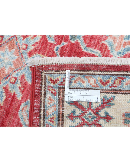 Kazak 2' 10" X 4' 0" Hand Knotted Wool Rug 2' 10" X 4' 0" (86 X 122) / Red / Wool