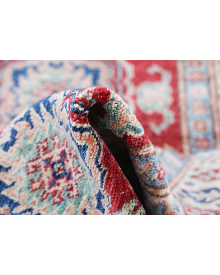 Kazak 2' 7" X 4' 0" Hand Knotted Wool Rug 2' 7" X 4' 0" (79 X 122) / Red / Wool