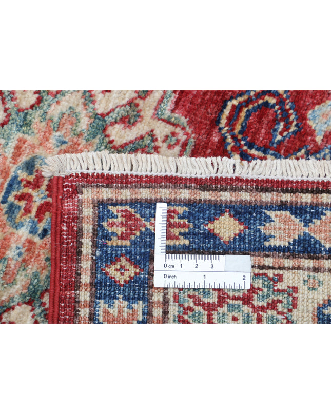 Kazak 2' 7" X 4' 0" Hand Knotted Wool Rug 2' 7" X 4' 0" (79 X 122) / Red / Wool
