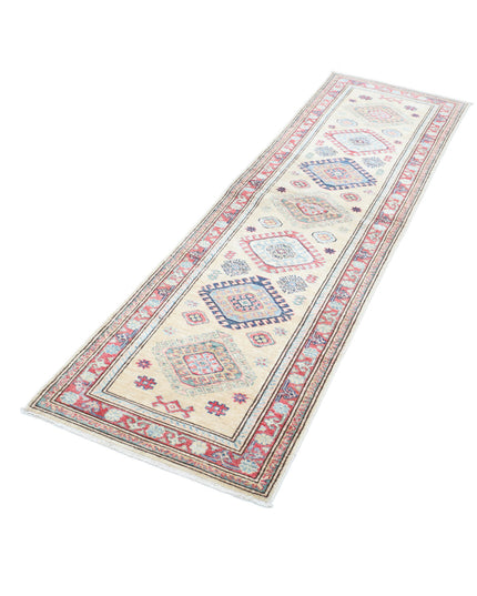 Kazak 2' 2" X 7' 10" Hand Knotted Wool Rug 2' 2" X 7' 10" (66 X 239) / Gold / Wool