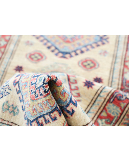 Kazak 2' 2" X 7' 10" Hand Knotted Wool Rug 2' 2" X 7' 10" (66 X 239) / Gold / Wool