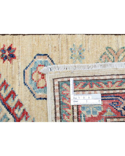 Kazak 2' 2" X 7' 10" Hand Knotted Wool Rug 2' 2" X 7' 10" (66 X 239) / Gold / Wool