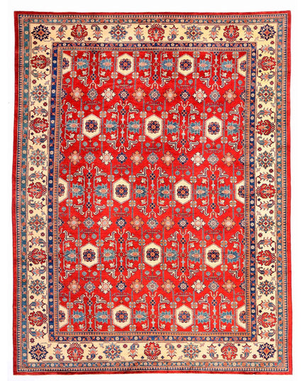 Kazak 12' 0" X 15' 6" Hand Knotted Wool Rug 12' 0" X 15' 6" (366 X 472) / Red / Wool