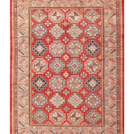 Kazak 9' 0" X 12' 2" Hand Knotted Wool Rug 9' 0" X 12' 2" (274 X 371) / Red / Wool