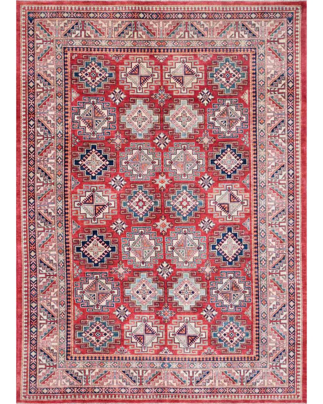 Kazak 9' 0" X 12' 6" Hand Knotted Wool Rug 9' 0" X 12' 6" (274 X 381) / Red / Wool