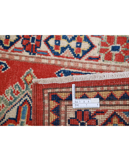 Kazak 2' 1" X 3' 1" Hand Knotted Wool Rug 2' 1" X 3' 1" (63 X 94) / Red / Wool