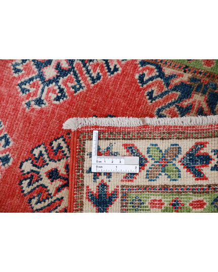 Kazak 1' 11" X 2' 9" Hand Knotted Wool Rug 1' 11" X 2' 9" (59 X 84) / Red / Wool