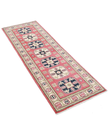 Kazak 2' 0" X 5' 9" Hand Knotted Wool Rug 2' 0" X 5' 9" (61 X 175) / Red / Wool
