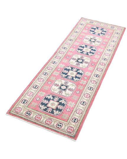 Kazak 2' 0" X 5' 9" Hand Knotted Wool Rug 2' 0" X 5' 9" (61 X 175) / Red / Wool