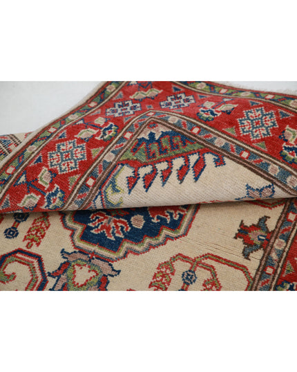 Kazak 2' 7" X 4' 0" Hand Knotted Wool Rug 2' 7" X 4' 0" (79 X 122) / Ivory / Wool