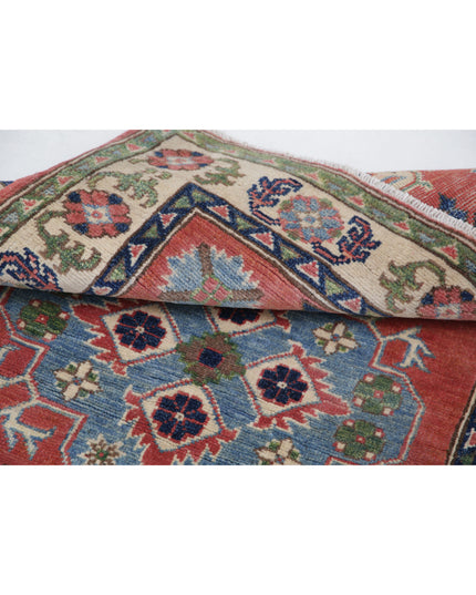 Kazak 2' 10" X 4' 0" Hand Knotted Wool Rug 2' 10" X 4' 0" (86 X 122) / Red / Wool