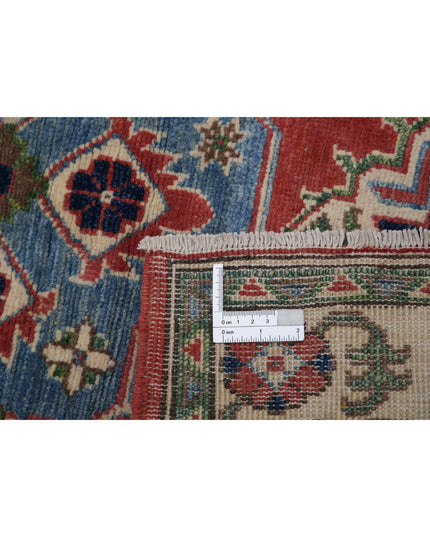 Kazak 2' 10" X 4' 0" Hand Knotted Wool Rug 2' 10" X 4' 0" (86 X 122) / Red / Wool