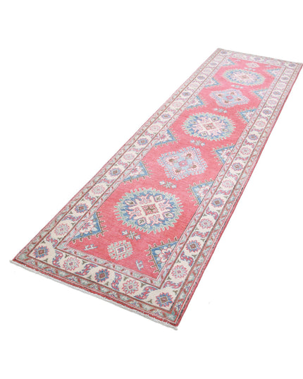 Kazak 2' 7" X 9' 7" Hand Knotted Wool Rug 2' 7" X 9' 7" (79 X 292) / Red / Wool