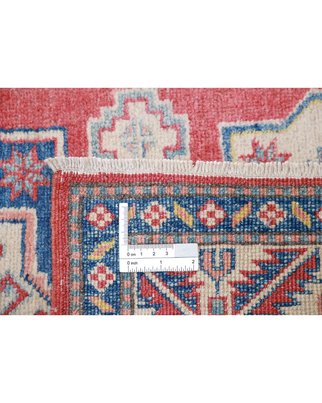 Kazak 2' 7" X 9' 0" Hand Knotted Wool Rug 2' 7" X 9' 0" (79 X 274) / Red / Wool