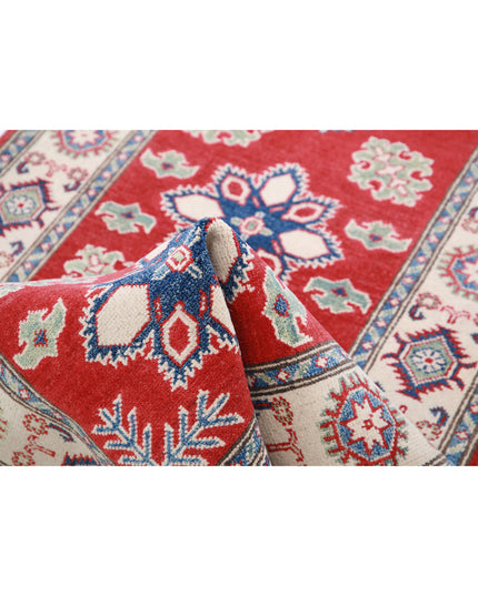 Kazak 2' 10" X 9' 9" Hand Knotted Wool Rug 2' 10" X 9' 9" (86 X 297) / Red / Wool