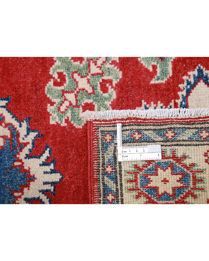 Kazak 2' 10" X 9' 9" Hand Knotted Wool Rug 2' 10" X 9' 9" (86 X 297) / Red / Wool