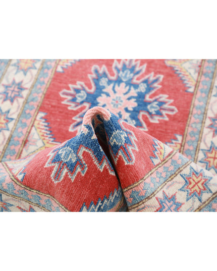 Kazak 2' 7" X 9' 8" Hand Knotted Wool Rug 2' 7" X 9' 8" (79 X 295) / Red / Wool