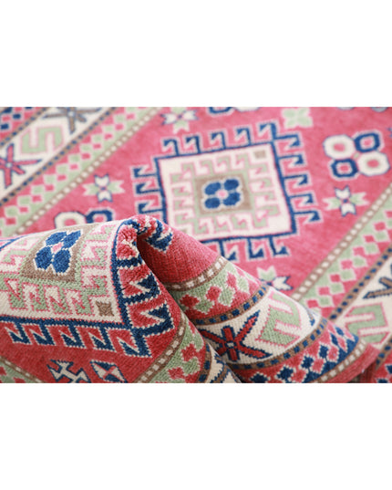 Kazak 2' 8" X 9' 9" Hand Knotted Wool Rug 2' 8" X 9' 9" (81 X 297) / Red / Wool