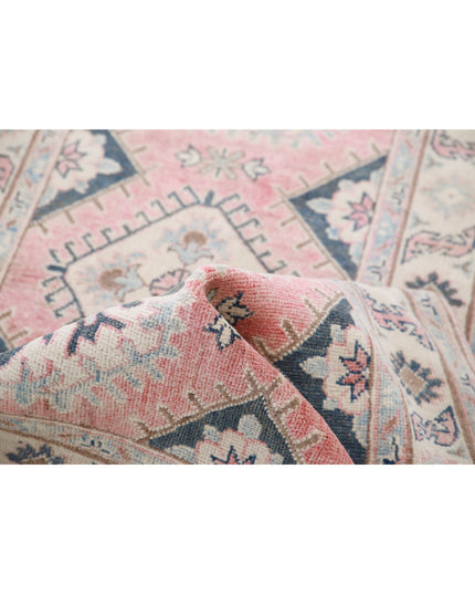 Kazak 2' 5" X 9' 7" Hand Knotted Wool Rug 2' 5" X 9' 7" (74 X 292) / Red / Wool