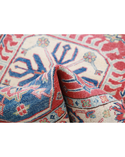 Kazak 3' 3" X 5' 0" Hand Knotted Wool Rug 3' 3" X 5' 0" (99 X 152) / Red / Wool