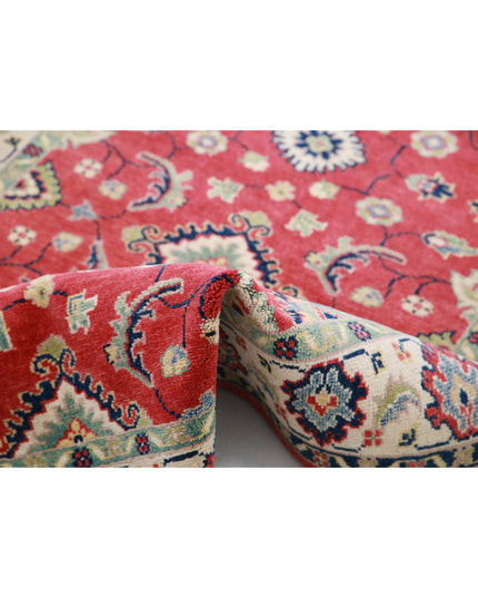 Kazak 3' 0" X 4' 8" Hand Knotted Wool Rug 3' 0" X 4' 8" (91 X 142) / Red / Wool