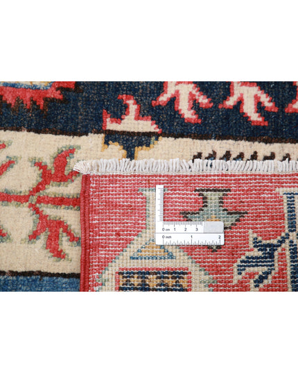 Kazak 4' 11" X 6' 7" Hand Knotted Wool Rug 4' 11" X 6' 7" (150 X 201) / Multi / Wool
