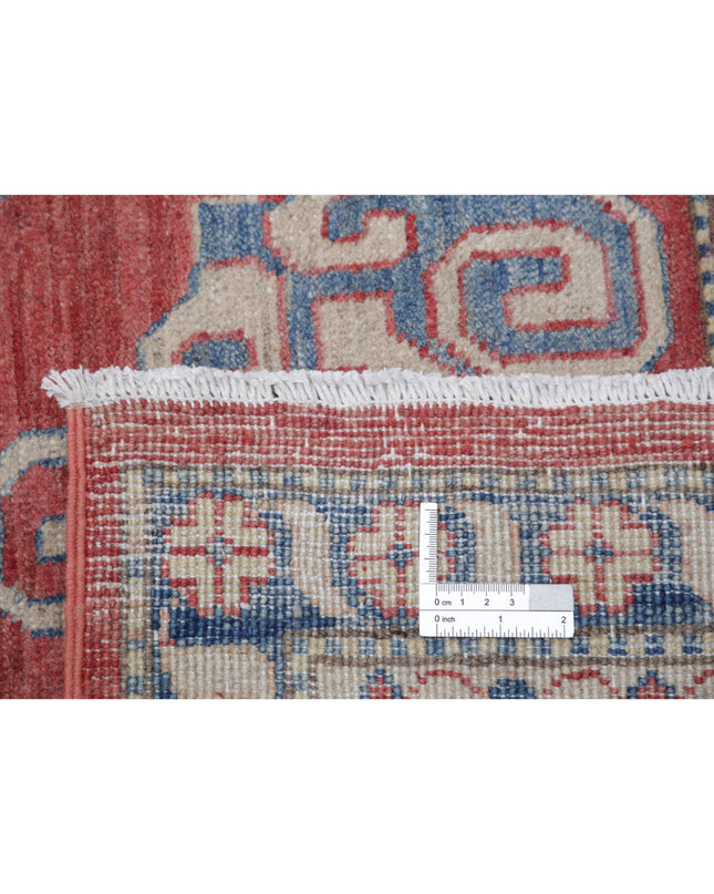Kazak 8' 6" X 10' 5" Hand Knotted Wool Rug 8' 6" X 10' 5" (259 X 318) / Red / Wool