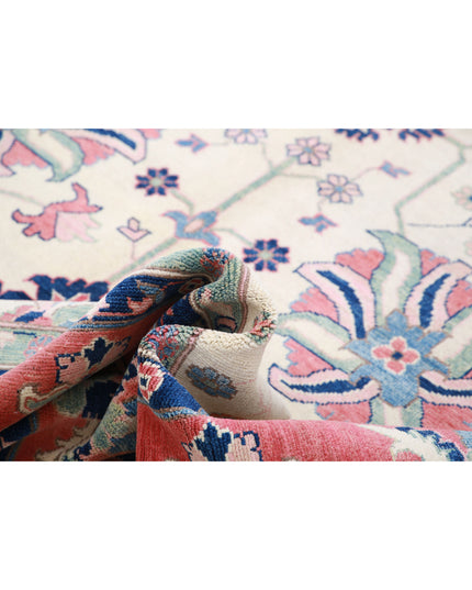 Kazak 8' 6" X 11' 8" Hand Knotted Wool Rug 8' 6" X 11' 8" (259 X 356) / Ivory / Wool