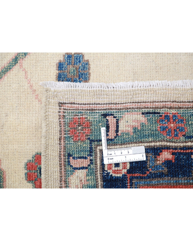 Kazak 8' 6" X 11' 8" Hand Knotted Wool Rug 8' 6" X 11' 8" (259 X 356) / Ivory / Wool