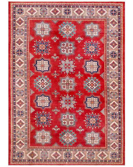 Kazak 10' 0" X 13' 9" Hand Knotted Wool Rug 10' 0" X 13' 9" (305 X 419) / Red / Wool
