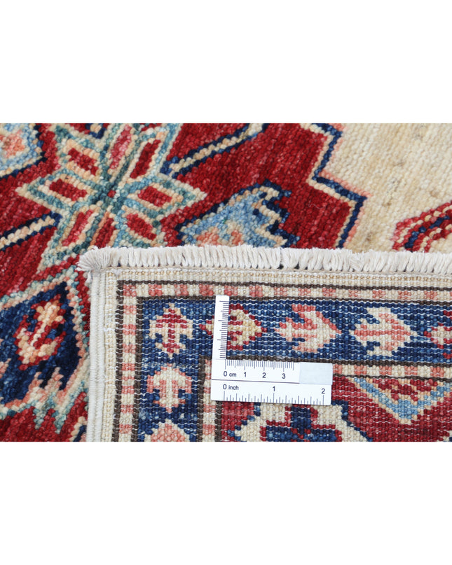 Kazak 2' 10" X 4' 0" Hand Knotted Wool Rug 2' 10" X 4' 0" (86 X 122) / Ivory / Wool