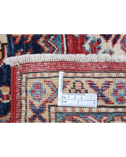 Kazak 5' 9" X 7' 11" Hand Knotted Wool Rug 5' 9" X 7' 11" (175 X 241) / Red / Wool