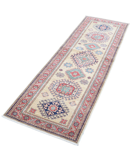 Kazak 2' 4" X 6' 9" Hand Knotted Wool Rug 2' 4" X 6' 9" (71 X 206) / Gold / Wool