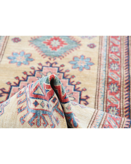 Kazak 2' 4" X 6' 9" Hand Knotted Wool Rug 2' 4" X 6' 9" (71 X 206) / Gold / Wool
