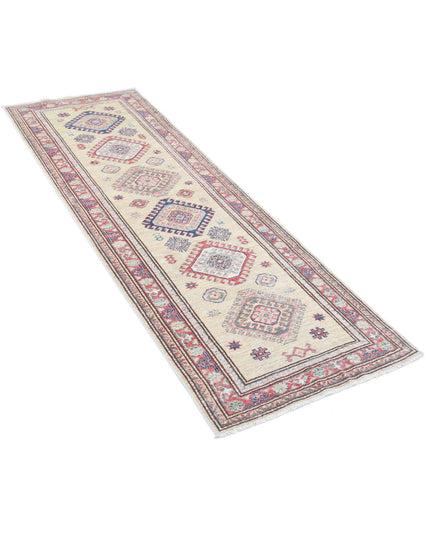 Kazak 2' 4" X 6' 10" Hand Knotted Wool Rug 2' 4" X 6' 10" (71 X 208) / Beige / Wool