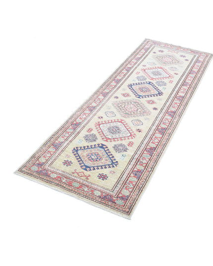 Kazak 2' 4" X 6' 10" Hand Knotted Wool Rug 2' 4" X 6' 10" (71 X 208) / Beige / Wool