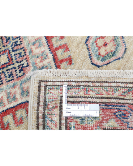 Kazak 2' 4" X 6' 10" Hand Knotted Wool Rug 2' 4" X 6' 10" (71 X 208) / Beige / Wool