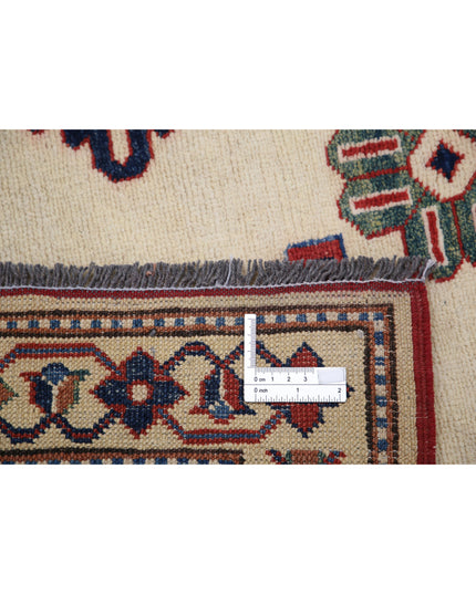 Kazak 8' 5" X 11' 10" Hand Knotted Wool Rug 8' 5" X 11' 10" (257 X 361) / Ivory / Wool