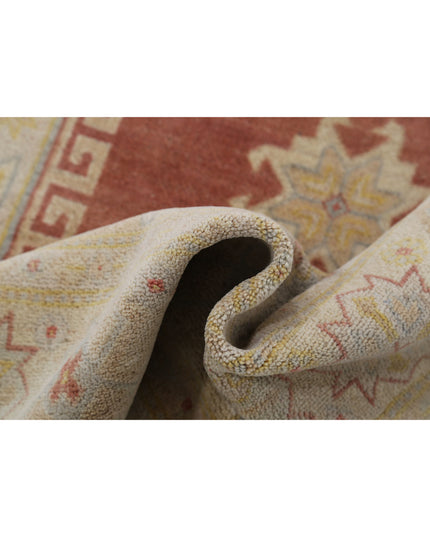 Kazak 8' 9" X 12' 2" Hand Knotted Wool Rug 8' 9" X 12' 2" (267 X 371) / Brown / Wool