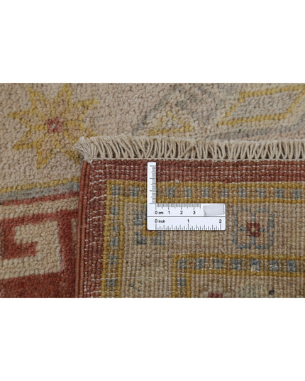 Kazak 8' 9" X 12' 2" Hand Knotted Wool Rug 8' 9" X 12' 2" (267 X 371) / Brown / Wool