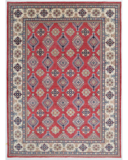 Kazak 9' 0" X 12' 3" Hand Knotted Wool Rug 9' 0" X 12' 3" (274 X 373) / Red / Wool