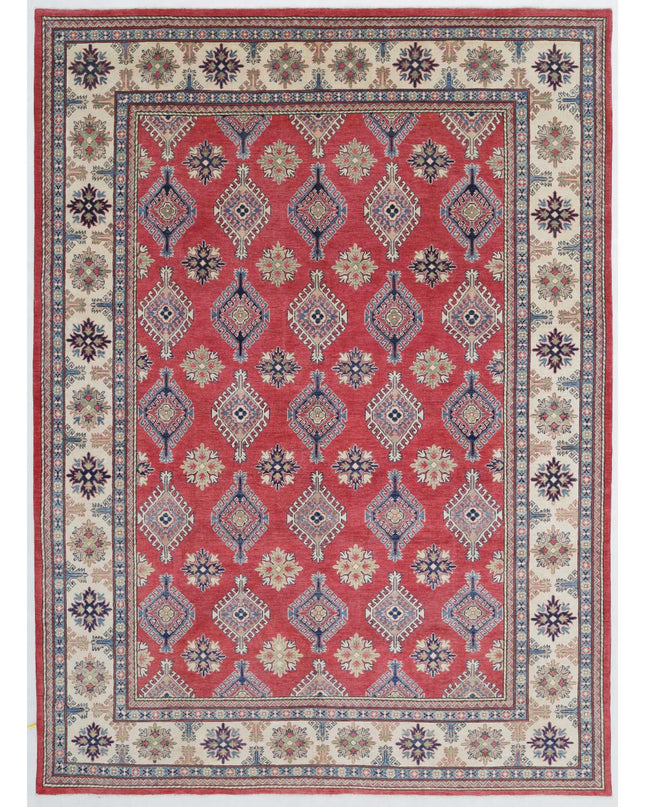 Kazak 9' 0" X 12' 3" Hand Knotted Wool Rug 9' 0" X 12' 3" (274 X 373) / Red / Wool