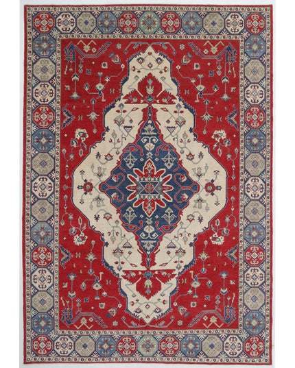 Kazak 10' 0" X 14' 4" Hand Knotted Wool Rug 10' 0" X 14' 4" (305 X 437) / Red / Wool