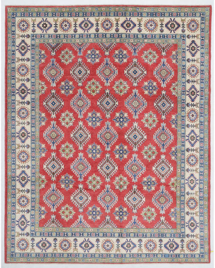 Kazak 8' 8" X 11' 0" Hand Knotted Wool Rug 8' 8" X 11' 0" (264 X 335) / Red / Wool