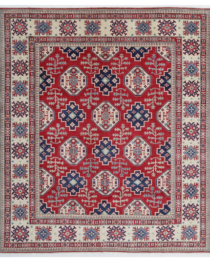 Kazak 8' 3" X 9' 6" Hand Knotted Wool Rug 8' 3" X 9' 6" (251 X 290) / Red / Wool