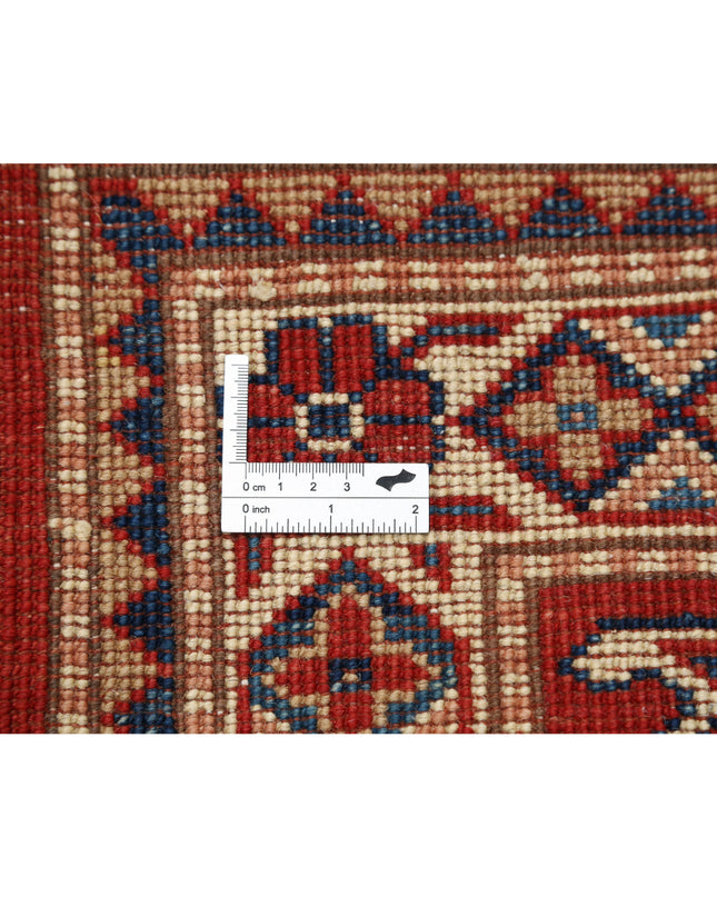 Kazak 2' 0" X 3' 1" Hand Knotted Wool Rug 2' 0" X 3' 1" (61 X 94) / Red / Wool