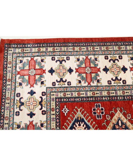 Kazak 11' 7" X 16' 4" Hand Knotted Wool Rug 11' 7" X 16' 4" (353 X 498) / Red / Wool