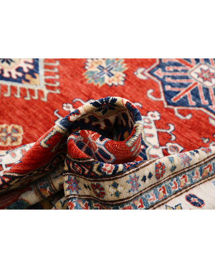 Kazak 11' 7" X 16' 4" Hand Knotted Wool Rug 11' 7" X 16' 4" (353 X 498) / Red / Wool